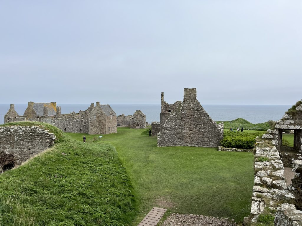 Dunnottar looking towards North Sea